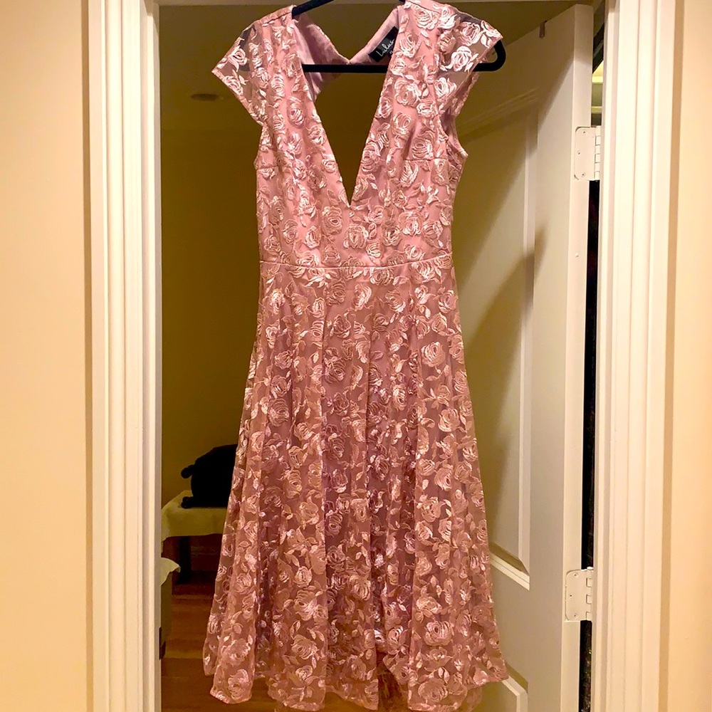 Lulus Jacqueline Lavender Backless Dress